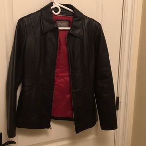 Wilson’s leather Black Jacket